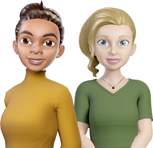 Clevertar chatbot characters Clevertar chatbot characters