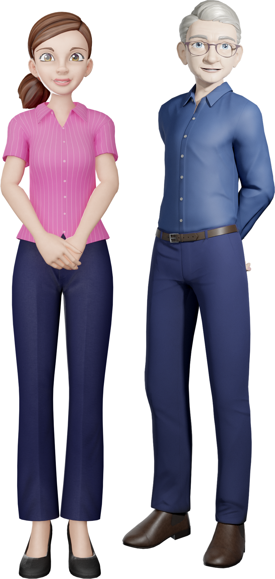 Clevertar Chatbot Characters Male & Female